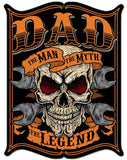 Dad The Man Vintage Sign Metal Sign