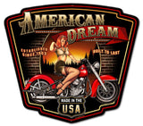 American Dream Vintage Sign Metal Sign