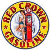 Red Crown New Vintage Sign Metal Sign