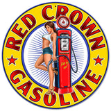 Red Crown New Vintage Sign Metal Sign
