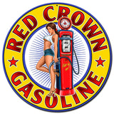 Red Crown New Vintage Sign Metal Sign