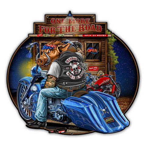 BAGGER Metal Sign