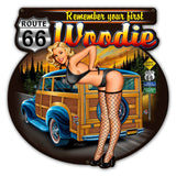 Woodie 2 Metal Sign