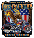 One Life 3 Metal Sign