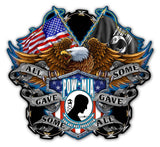 POW WING 4 Metal Sign