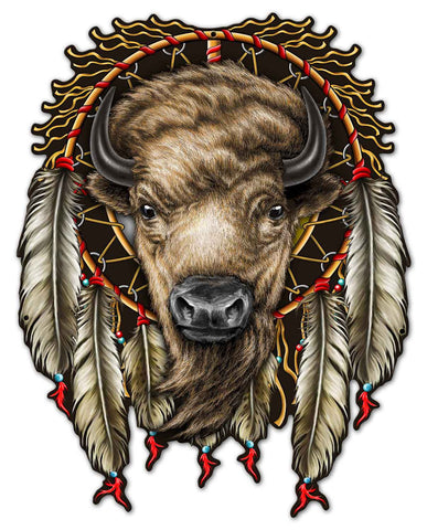 BUFFALO Metal Sign