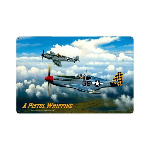Pistol-Whipping-Vintage-Sign-Metal-Sign