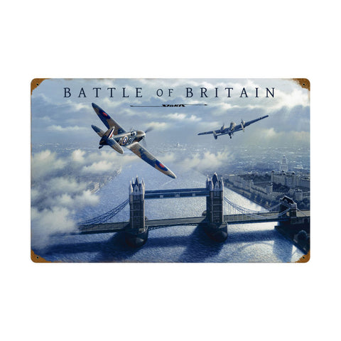 Battle Of Britain Vintage Sign Metal Sign