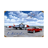 T Birds Vintage Sign Metal Sign