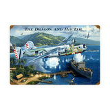 The Dragon Tail Vintage Sign Metal Sign