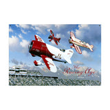 The Racing Age Vintage Sign Metal Sign