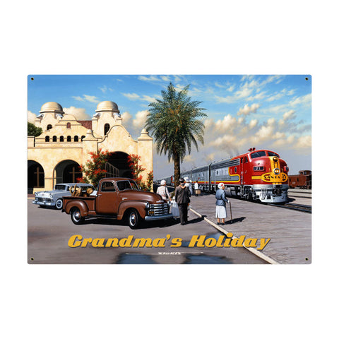 Grandmas-Holiday-Vintage-Sign-Metal-Sign