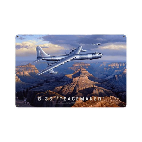 B36 Peacemaker Vintage Sign Metal Sign