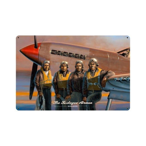 Tuskegee-Airmen-Vintage-Sign-Metal-Sign