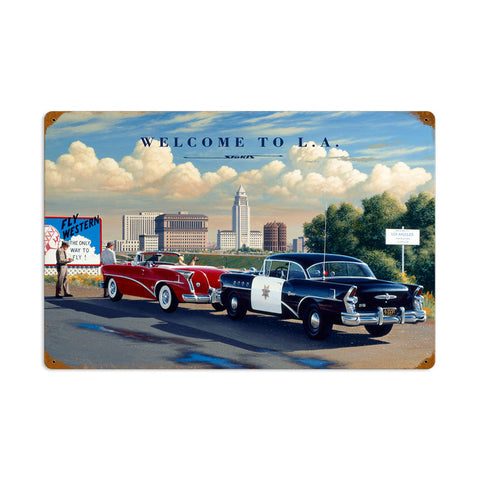 Welcome-To-La-Vintage-Sign-Metal-Sign