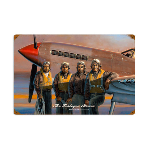 Tuskegee-Airmen-Vintage-Sign-Metal-Sign
