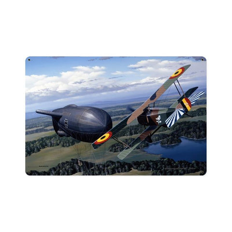 Balloon Buster Vintage Sign Metal Sign