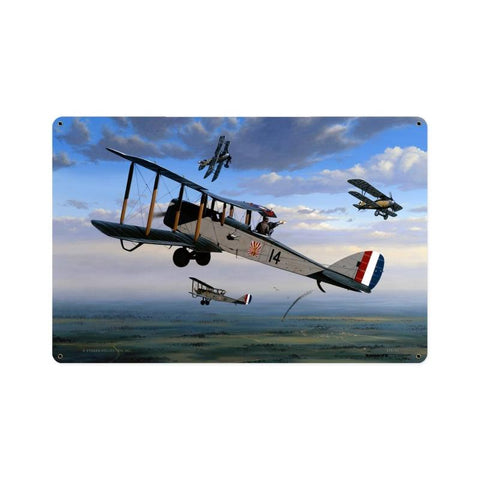 Mitchells Air Armada Vintage Sign Metal Sign