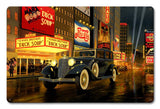 33 Lincoln Vintage Sign Metal Sign