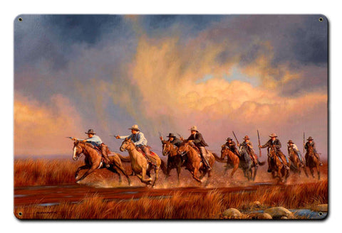 HOT-PURSUIT-Vintage-Sign-Metal-Sign