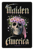 MAIDEN AMERICA Vintage Sign Metal Sign