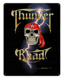 THUNDER ROAD Vintage Sign Metal Sign