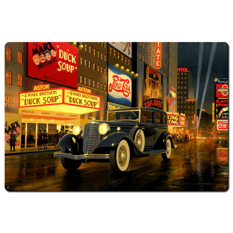 1933 Lincoln 36 X 24 vintage metal sign Metal Sign