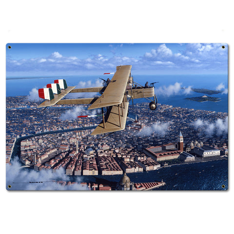 Ciao Bella Over Venice 24 X 16 vintage metal sign Metal Sign