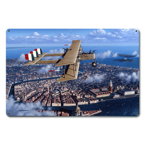 Ciao Bella Over Venice 18 X 12 vintage metal sign Metal Sign