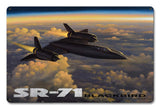 SR-71 Blackbird 18 X 12 vintage metal sign Metal Sign