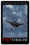 F-117 Stealth 16 X 24 vintage metal sign Metal Sign