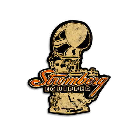 Stromberg Vintage Sign Metal Sign