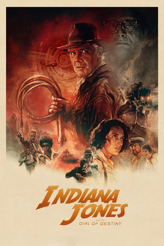 Indiana Jones and the Dial of Destiny Style B Movie Poster 11 x 17 inch