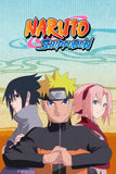 Naruto Shippūden Style: 3 - 27 x 40 inch. TV Show Poster