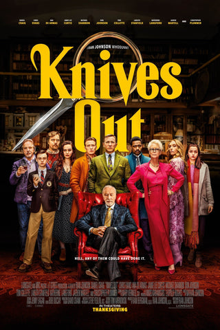 Knives Out Style B Movie Poster 27 x 40 inch