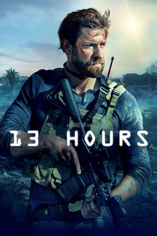 13 Hours: The Secret Soldiers of Benghazi Style D Movie Poster 11 x 17 inch