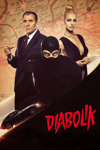 Diabolik Style D Movie Poster 27 x 40 inch