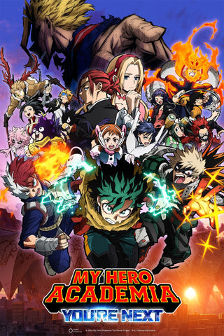 My Hero Academia: You're Next Style A Movie Poster 27 x 40 inch