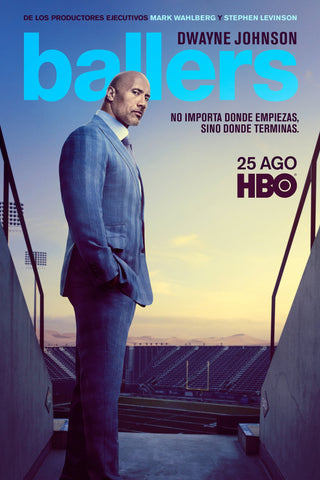 Ballers Style: 3 - 11 x 17 inch. TV Show Poster
