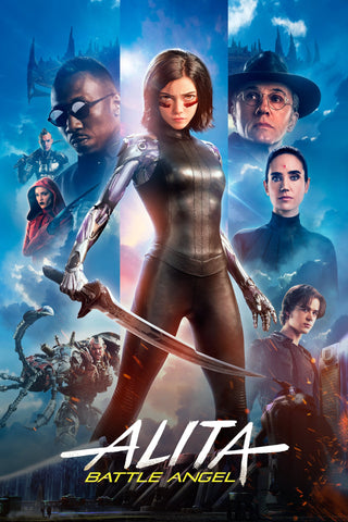 Alita: Battle Angel Style D Movie Poster 11 x 17 inch