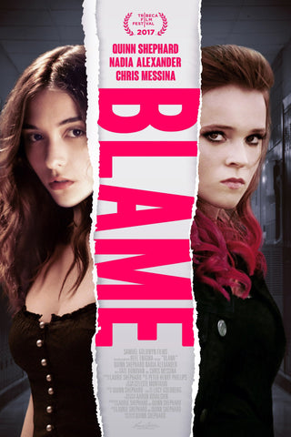 Blame Style B Movie Poster 11 x 17 inch