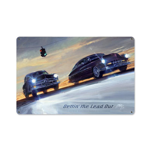 Getting-The-Lead-Out-Vintage-Sign-Metal-Sign