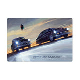 Getting The Lead Out Vintage Sign Metal Sign