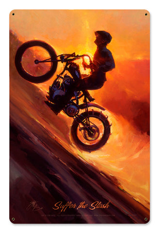 Suffer-The-Slash-Vintage-Sign-Metal-Sign