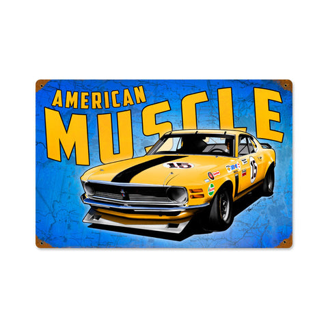 Mustang-Wild-America-Vintage-Sign-Metal-Sign