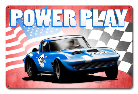 POWER-PLAY-Metal-Sign