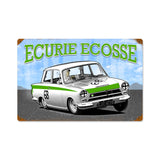 Consul Ecurie Ecosse Vintage Sign Metal Sign