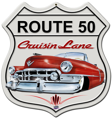 50-Cad-Shield-Vintage-Sign-Metal-Sign