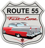 Classic Car Shield Vintage Sign Metal Sign