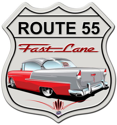 Classic Car Shield Vintage Sign Metal Sign
